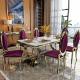 Modern Minimalist Stainless Steel Mesh Square Dining Room Table