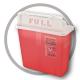 4.6 Litre Sharps disposal container, Sliding Lid, Red,Sharps Container  | WinnerCare
