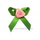 Handmade bow  packing bow  hair accessories  garment accessories  ribbon bow green
