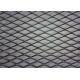 PVC Coated Diamond Aluminium Expanded Mesh With Modern House Design Wallpaper