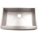 Double Bowl Stainless Apron Sink , Household Kitchen Sinks Undermount