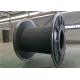 Steel Grooved Cable Drum Customized Axle Length 200mm-3000mm