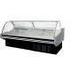 Commercial Serve Over Counter Deli Display Refrigerator / Cold Food Fresh Meat Display Freezer Showcase