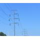 Power Transmission Line Tower Steel Tubular Pole Steel Octagonal Electric Pole