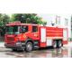 Heavy Duty Fire Fighting Vehicle with SCANIA Chassis and 12T Water