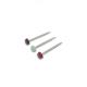 Annular Ringed A4 Stainless Steel Plastic Head Pins For Construction Fixing