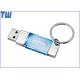 Slim Crystal 3D Branding 2GB USB Memory Stick Thumb Drive Free Key Ring