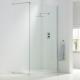 Transparent Bath Shower Screen Glass Panel  Tempered Glass Safety
