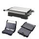 Knob Contact Electric Press Grill 2 Slice Mini Auto Panini With Ultra Nonstick Surface