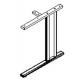 metal table H type side support leg ,#906