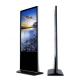 43 Inch TFT LCD floor stand totem signage AD display with PC inside