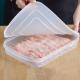 Plastic Bacon Storage Containers with lids airtight Cold Cuts Cheese Deli Meat Saver Food Storage Container
