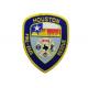 Huston Police Woven / Embroidery Patch, Custom Embroidery Patches With Iron Glue On Back Side