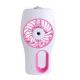 Personalized novelty gifts beauty skin portable water spray cool mist blower fan water mist cooling fan