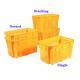 Recyclable Stackable Collapsible Storage Bins Food Fruits Vegetables Heavy Duty Industrial