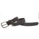 OEM 38mm Mens Casual Leather Belt With Thread Stitching Decoration