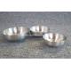 Fancy metal sauce bowl for restaurant and home tableware vinegar dish stainless steel cereal snack bowl