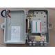 FTTH Fiber Optic Distribution Box Outdoor Wall Mounted Waterproof Free Paint Appearance