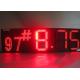 8888 Oil Price Led Sign , LED Moving Message Display High Brightness