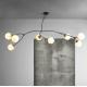Nordic style lamps and lanterns IVY Pendant Lamp modern minimalist art magic bean chandelier(WH-MI-183)