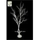 UVG white artificial twig tree with PE plastic branches for wedding decoration ideas DTR28