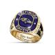 Zinc Alloy Gold Championship Ring , Metal Soft Enamel Customized Championship Ring
