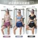                  Summer Patchwork Yoga Suit Outdoor Fitness Suit Nude Feeling Traceless Sports Suit Breathable Slim Suit             