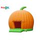 4x3.8mH Orange Inflatable Bounce Pumpkin Jumping Castle