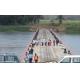 Reusable Floating Pontoon Bridge Inconvenient Traffic For Rivers