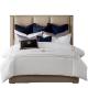 Custom Cotton Hotel Bedding Set with Percale European Style and Luxury Embroidery Logo