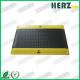 Yellow / Black Anti Fatigue Mats Industrial 3 Layers Structure Customized Size