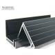 6063 T5 / T6 Aluminum Solar Panel Frame With Screw Joint / Corner Key Joint