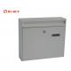Solid Post Mount Mailbox High Strength Compact Size 36.2x10x32.2cm