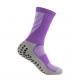 custom made anti slip grip crew football sports socks