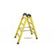 A Frame 6ft 2X7 Fiberglass Folding Ladder