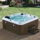 2120x2120x900mm Bathroom Jacuzzi Tub Square Whirlpool Massage Tub