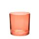 Large Red Glass Votive Candle Holders 4 Inch Soy Wax Candle Jars