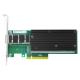 Intel® XL710-BM1 QDA1 Single Port 40 Gigabit QSFP+  PCI Express x8 Ethernet Network Interface Card PCIe v3.0