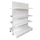 2023 New Shelves China Factory Customized Color Size Steel Double Side Trade Fair Shelves