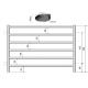 Oval Tube Cattle Farm Fencing Panels
