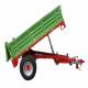 High Quality Farm Tractor Trailer Two Wheeled Three Point Trailer Agricultural Tractor Hydraulic Tipping Trailer