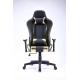 Executive Swivel Tilt Black And Gold Executive Chair Massage 0.169CBM 84 X 65 X 31MM Lumbar Support