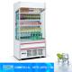 1m small electric beverage display open freezer supermarket showcase refrigerator