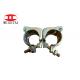 Jis 110 Degree Double Clamp Pressed Swivel Coupler For Scaffolding