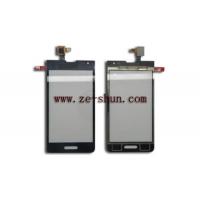 Black Cellphone Replacement Touch Screens For LG Optimus F3 / P659