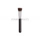 Flat Foundation Kabuki Private Label Makeup Brushes Long Handle For Popular