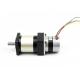 24V 3300rpm 57mm Reduction Ratio 1:100 BLDC Motor With Planetary Gearbox