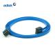 Stranded RJ45 Cat6 Flat Ethernet Cable Patch Cord UTP / FTP Optional
