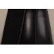9.3 Oz Comfortable Sulfur Black Satin Stretch Acid Wash Denim Fabric Stocklot