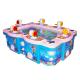 Colorful Park Fishing Arcade Machines Coin Operated Customized Size